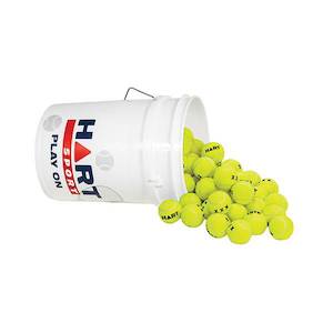 Tennis Balls: HART Bucket of X-Out Tennis Balls