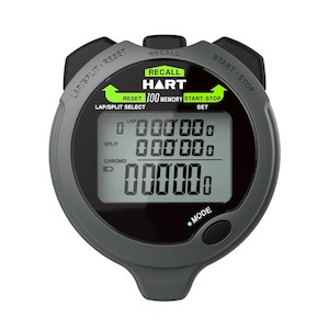 Stopwatches Timers: HART 100 Lap Coach Stopwatch