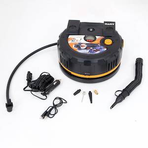 Ball Inflation: HART Cordless Air Compressor