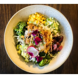 Products: Salmon PokeSalad