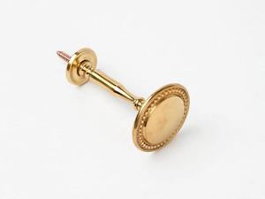 Curtain Holdbacks: Clearance Holdback Dome Small Brass