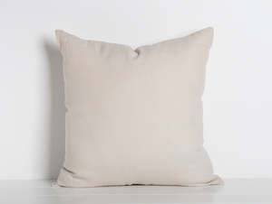 Filled Cushions: Maia Linen Filled Cushion - Natural