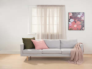Net Voile And Sheer Curtains: Rhapsody Beige Sheer Curtains