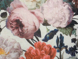 Uncoated Fabrics: Cottage Garden Fabric - 145cm