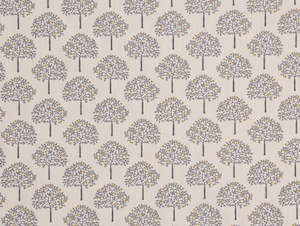 Upholstery Fabrics: Orange Grove Ochre Fabric