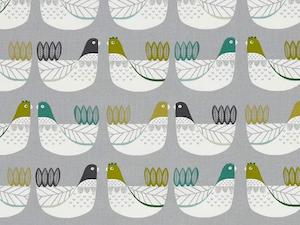 Nordic Collection: Cluck Cluck Kiwi Fabric