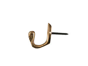 Brass Swan Hook