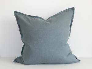 Cushions: Ava Linen Filled Cushion - Pine