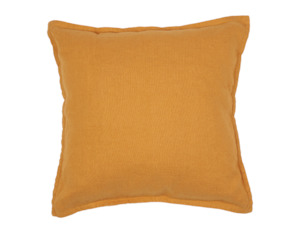 Kashmir Filled Cushion - Ochre