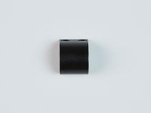 Surefit Black Rod Track Joiner Cover