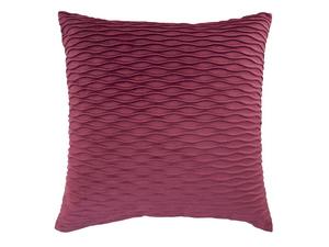 Wave Velvet Claret Cushion Cover