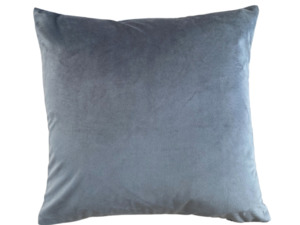 Clearance Cushions Throws: Super Soft Velvet Cushion Cover Warm Grey