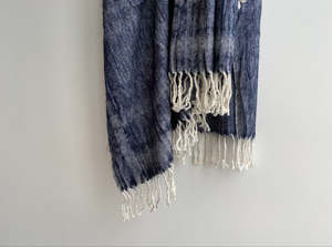 Throws: Sophia Throw - Blue/White