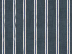 Imprint Collection: Rowing Stripe Midnight Fabric