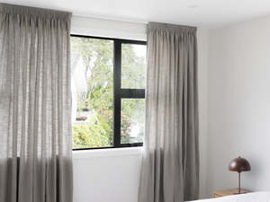 Ready Made Curtains: Stonehaven II Lined Readymade Curtains - Elm
