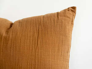 Cushions: Marlow Filled Cushion - Nutmeg