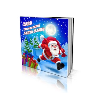 Story Books: Can you Catch Santa Claus?  Large Soft Cover Story Book