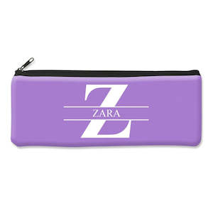 Stationery: Monogram Pencil Case - Large