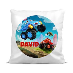 Cushion Covers Pillow Cases: Monster Truck Classic Cushion Cover