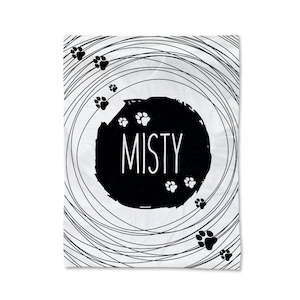 Fleece Blankets: Swirl Pet Blanket - Large