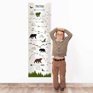 Wilderness Wall Decal Height Chart