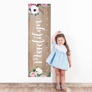 Height Charts Sticker Pack: Woodland Wall Decal Height Chart
