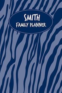 Family Planner Calendars: Zebra A3 Family Planner