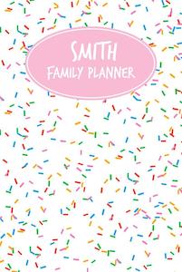 Family Planner Calendars: Sprinkles A3 Family Planner