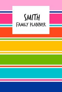 Family Planner Calendars: Colourful A3 Family Planner