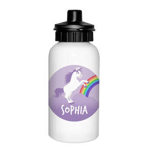 Drink Bottle: Purple Unicorn Drink Bottle