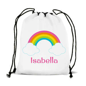 Rainbow Drawstring Sports Bag