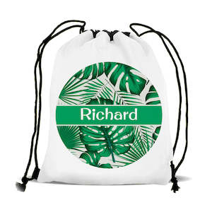 Drawstring Bag: Leaves Drawstring Sports Bag