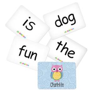 Owl Memory Game Sight Words Pack 1