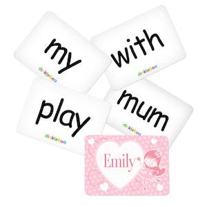 Sight Words: Fairy Memory Game Sight Words Pack 2