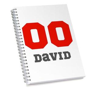 Sketch Book: Sports Number Sketch Book