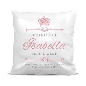 Classic Cushion Covers: Princess Crown Classic Cushion Cover