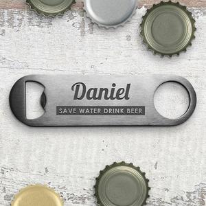 Engraved Bottle Openers: Save Water Engraved Bottle Opener