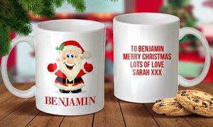 Ceramic Mugs: Santa Mug