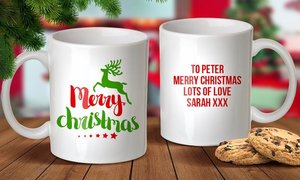 Ceramic Mugs: Reindeer Mug