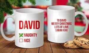 Ceramic Mugs: Naughty Mug