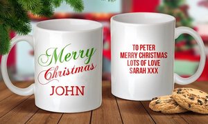 Ceramic Mugs: Merry Christmas Mug
