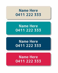 Sailing Iron On Labels 20pk