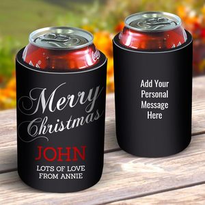 Stubby Coolers: Merry Christmas Drink Cooler
