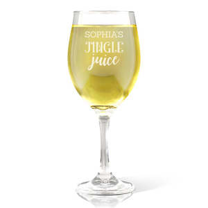 Jingle Juice Wine Glass 410ml