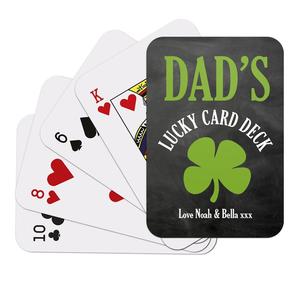 Fathers Day Playing Cards: Lucky Playing Cards