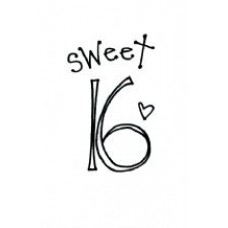 Penny Black: 3675B Sweet 16