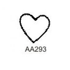 Love: AA293 Outline Heart