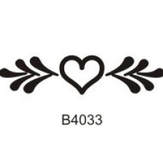 Love: B4033 Heart Border