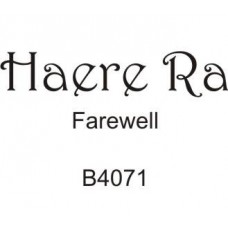 New Zealand: B4071 Haere Ra (Farewell)