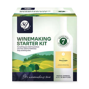 Wine: 4.5L Winemaking Starter Kit – includes Pinot Grigio Kit